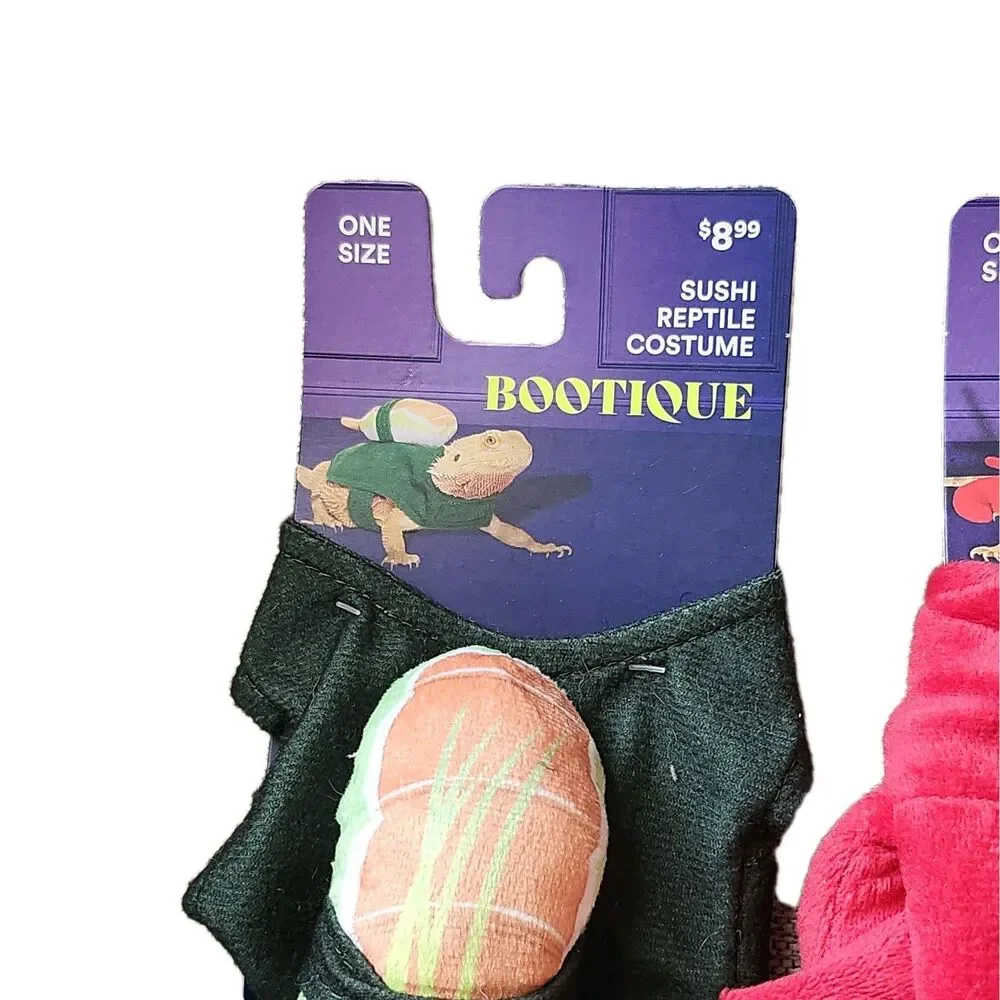 Bootique Bearded Dragon Costume Lobster & Sushi